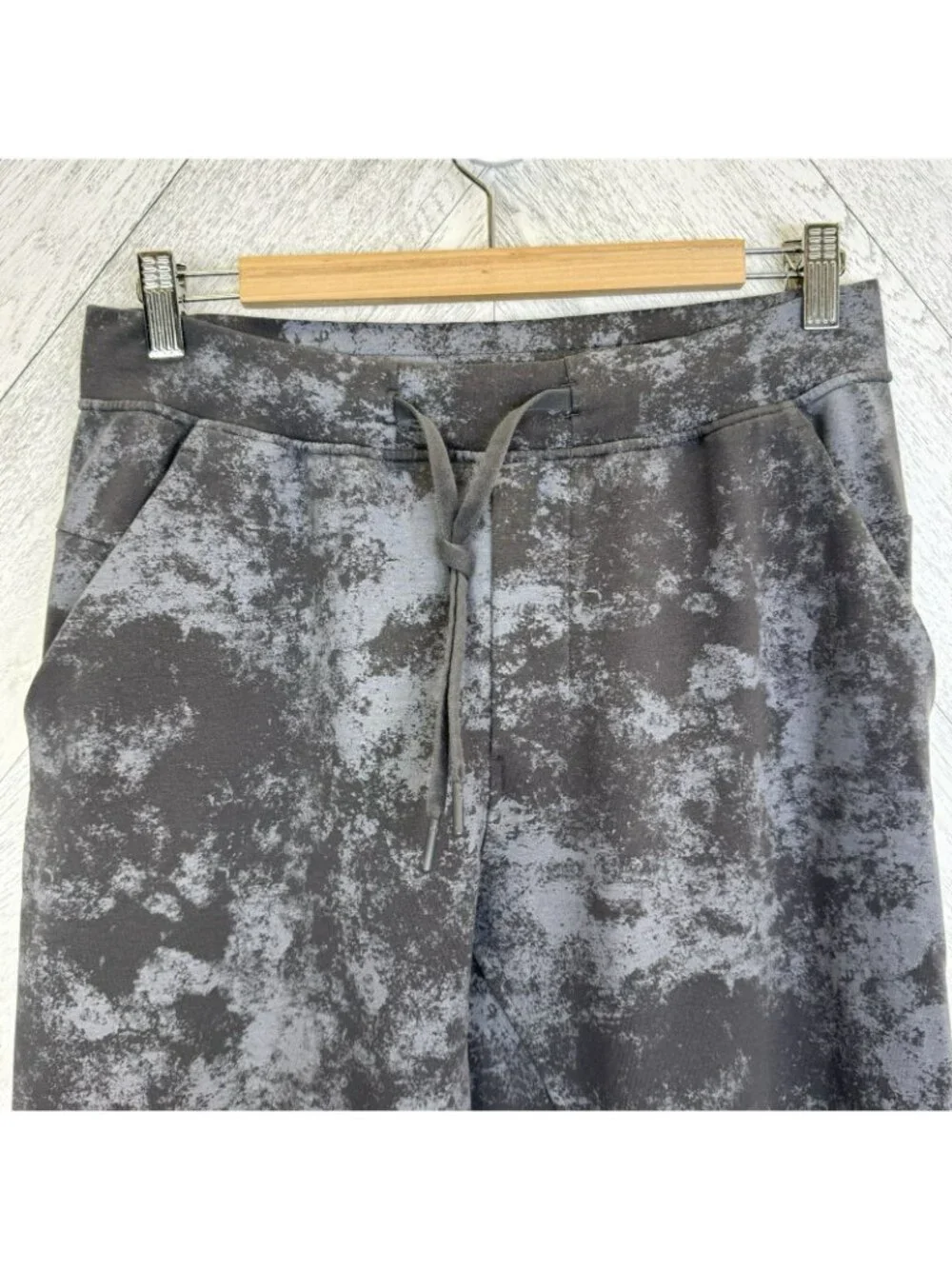 Lululemon Pants City Sweat Joggers Mens Medium Gray Graphite Camo Sweatpants